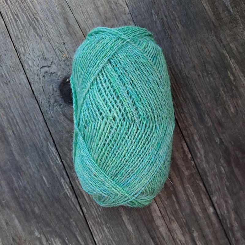 Strikkepakke - Tivoli t-skjorte fargespunnet