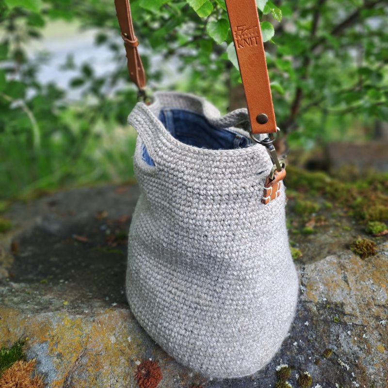 Fjør knit - Veskereim justerbar