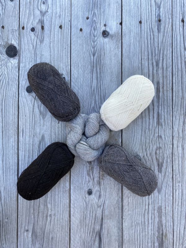 Smale - Hvitgrå (Ujevn)