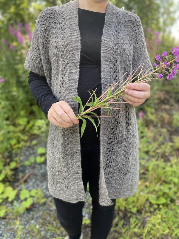 Oppskrift - Påfuglkimono