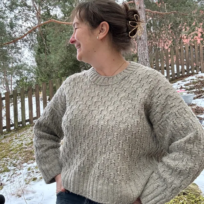 Hovedbilde Knit Colorful X Selbu spinneri - Alveløv genser