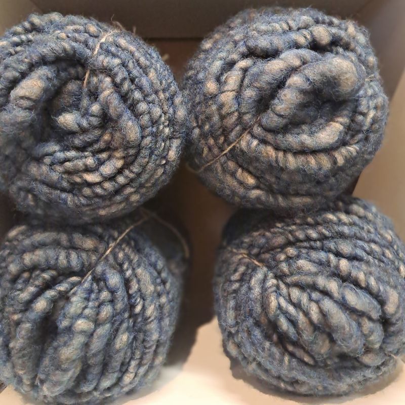 Ryegarn - Mørk blå