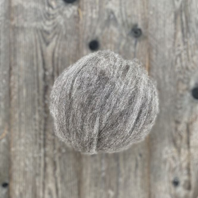 Hovedbilde Kardebånd Grå trøndersau - Mellomgrå