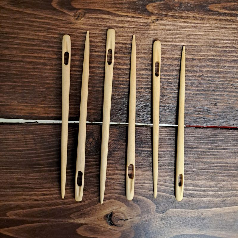 Nål til nålebinding - Bjørk