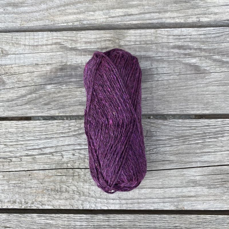 Strikkepakke- Enkel hals-Fargespunnet