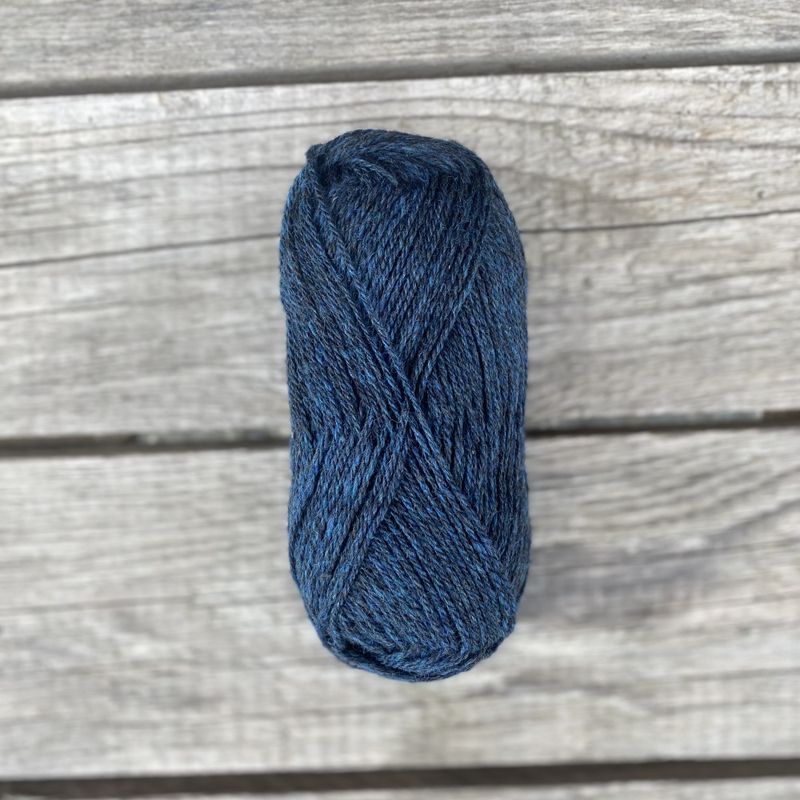 Strikkepakke- Enkel hals-Fargespunnet