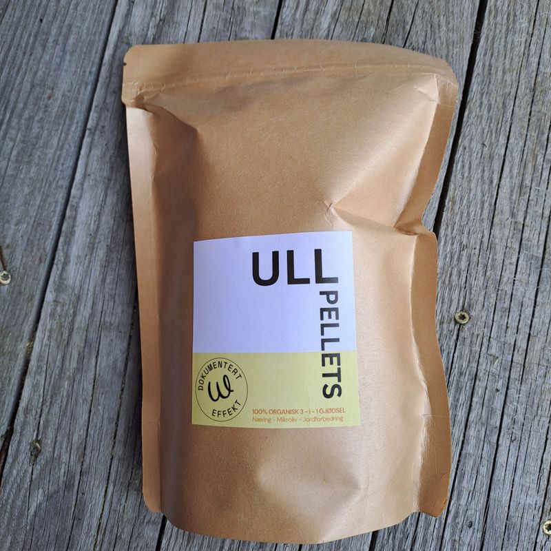 Ullpellets - plantegjødsel