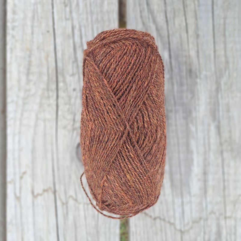 Strikkepakke -Påfuglhals