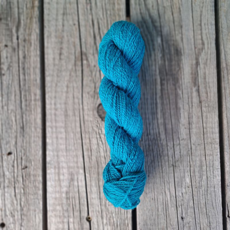 Håndfarget Gammel Selbu - Blomster og blåklokker