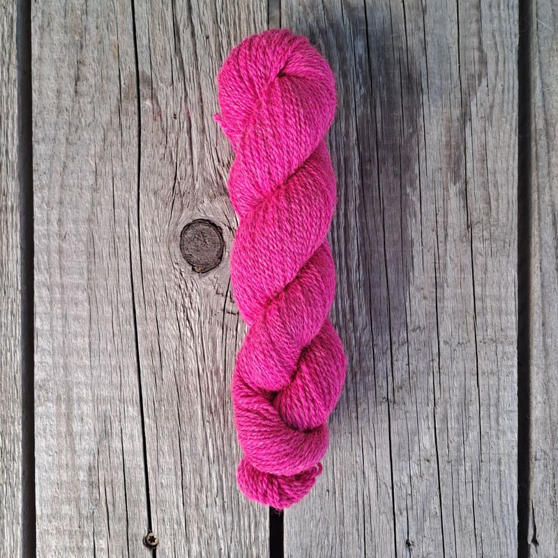 Håndfarget Gammel Selbu - Blomster og blåklokker