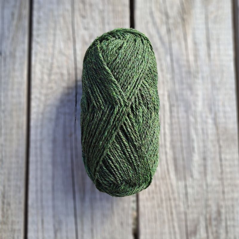 Strikkepakke - Smårutavott samojed